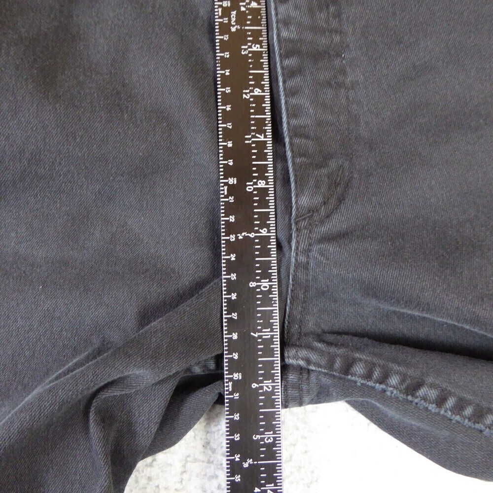 Vintage Roper Jeans Womens 11 Black High Rise Western Straight Leg Denim Pocket - Picture 12 of 14